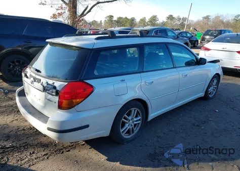2005 Subaru Legacy 2.5I from USA, damaged, VIN 4S3BP616557301887